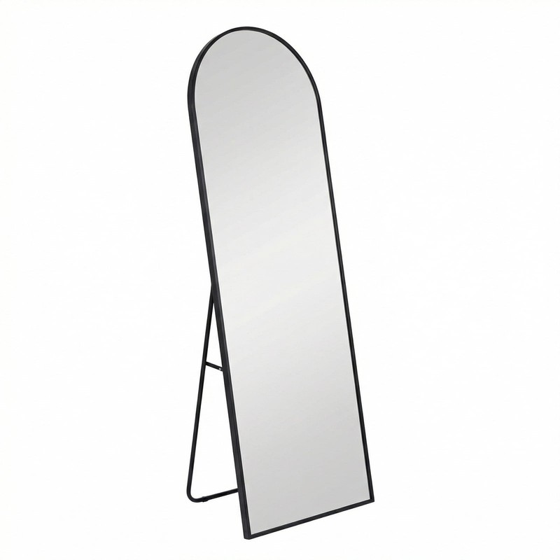 59"/64"/71" Full Length Mirror Floor Standing Anti-Rust Aluminum Frame