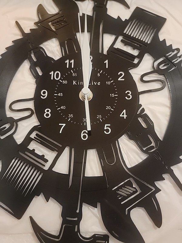 Tool Clock Black New In Box By King live gallery
