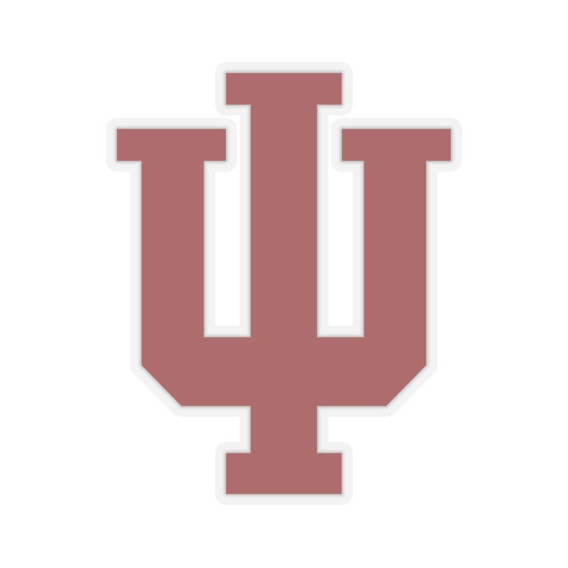 Indiana Hoosiers Kiss-Cut Stickers