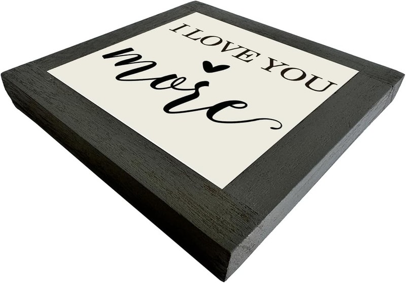 Inspirational Wood Signs - Love Signs & Plaques for Desk, Tabletop, Shelf & K... gallery