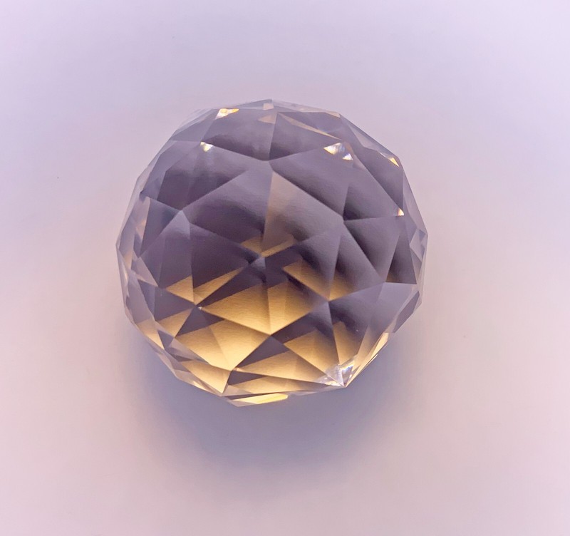 Asfour Crystal Ball Sun-Catchers (Box of 4) Large Crystal Beads 70mm Prisms gallery