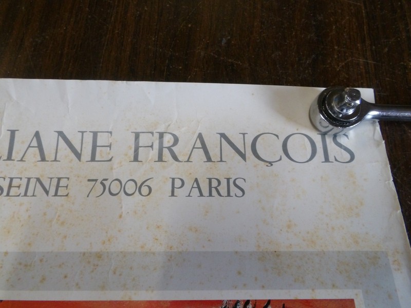 Juanita M. Guccione: Galerie Liliane Francois Poster .. Signed 18"x25" gallery