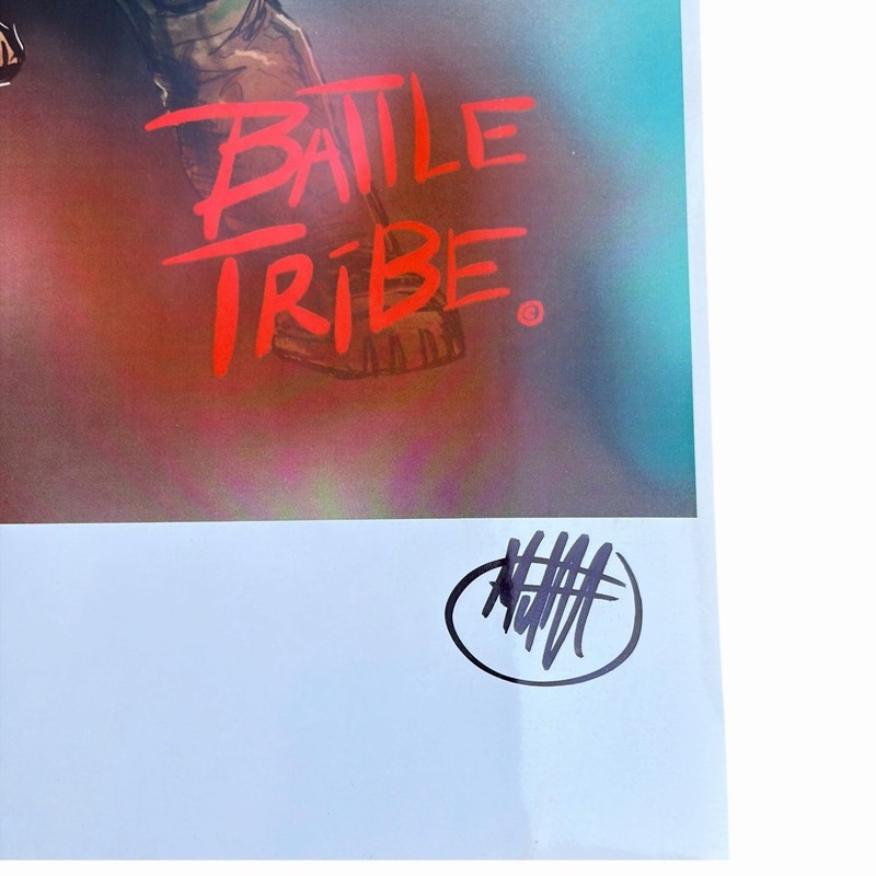 Lot x6 Matt Rendar Battle Tribe Star Wars Print US Modern Military Sci-fi Art gallery