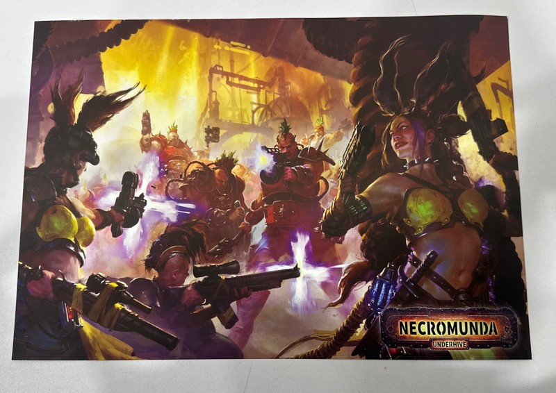 Poster Necromunda: Underhive Warhammer 40,000. 12”x16”