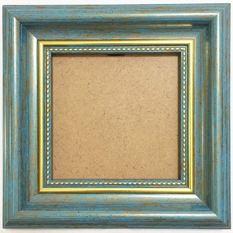 Picture Frames 3.5x3.5 Blue Square Photo Frame The front opening size 2.9x2.9...