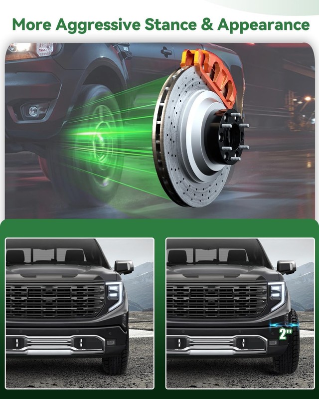 2 Inch 6x5.5 Wheel Spacers For 2019-2025 Ram 1500 2 Inch gallery