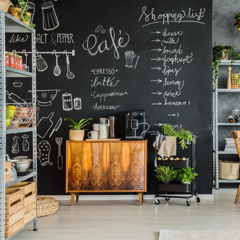 Extra Large Chalkboard Paper Roll Peel and Stick Chalk Board Wallpaper(+5 Cha... gallery