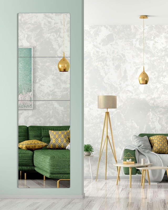 Unbreakable Full Length Mirror For Wall Mounted, Over The Door Mirror, Full B... gallery