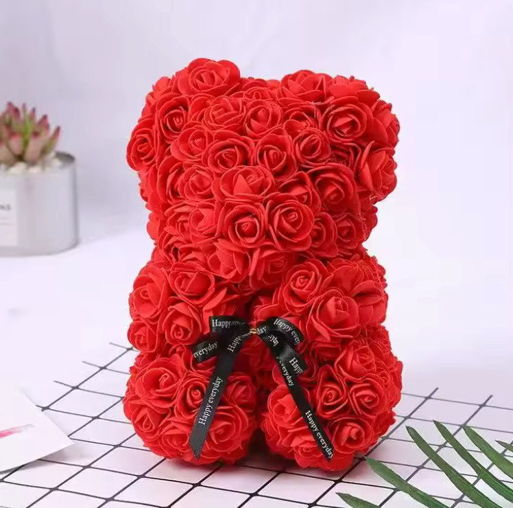 25cm Rose Teddy Bear Gift Box – Romantic Valentine’s Day Present for Her, Annive gallery