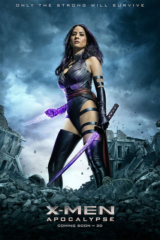 X-Men Apocalypse Psylocke Movie Art Wall Indoor Room Outdoor – POSTER 20×30