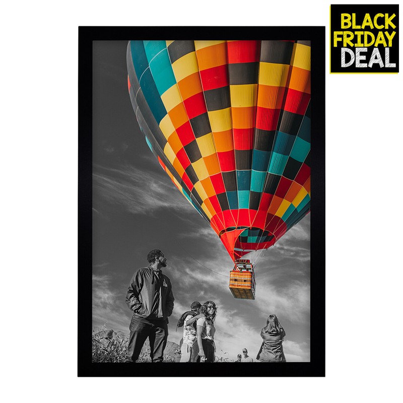 11×14 12×18 13×19 16×20 Black Poster Picture Frame Acrylic Glass Home Office