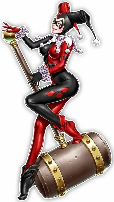 Harley Quinn | Anime JDM Car Window Decal Stickers