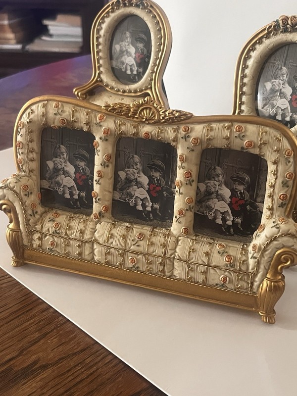 Lot Of 3 Victorian Style Furniture Photo Frames Dimensions In Description gallery