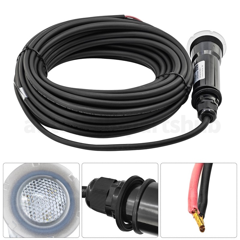 Fit Pentair GloBrite Pentair IntelliTouch 18W 12V LED RGB 1.5 50ft Pool Light gallery