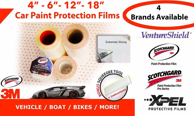 24″ to 60″ 3M Pro Series – Xpel Ultimate Plus – VentureShield – Paint Protection