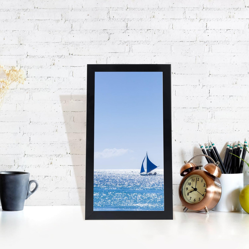 8X15 Black Picture Frames, Photos Frame with Plexiglass, Wall Gallery Photo Fram gallery