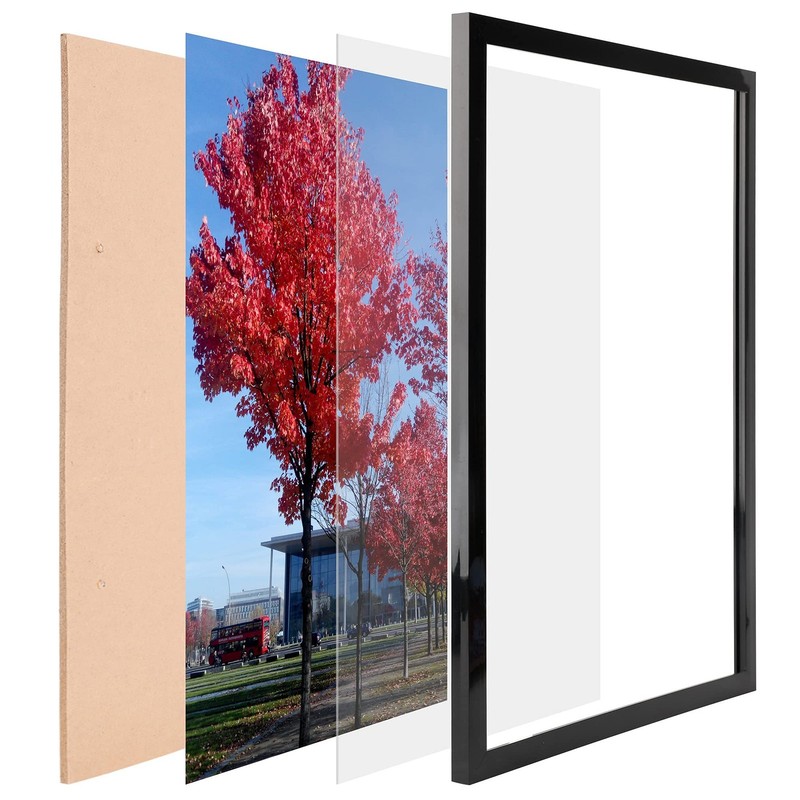 11X17 Picture Frame 11 by 17 Picture Frame Black Display Pictures 11X17 Wall Han gallery