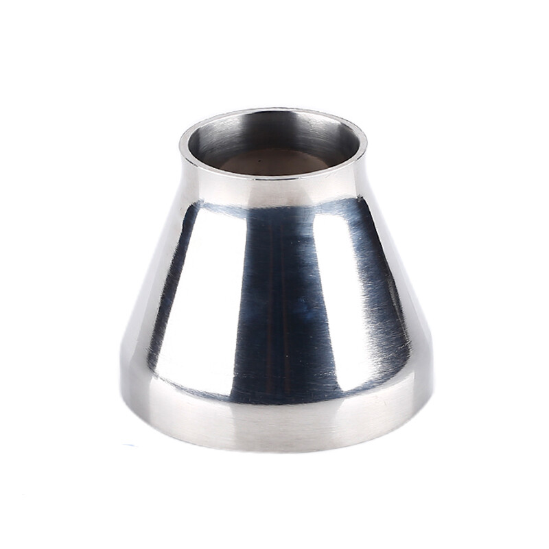 1pcs Stainless Steel Pipe Tube Exhaust Reducer Connector Tapered Tube 25-89mm