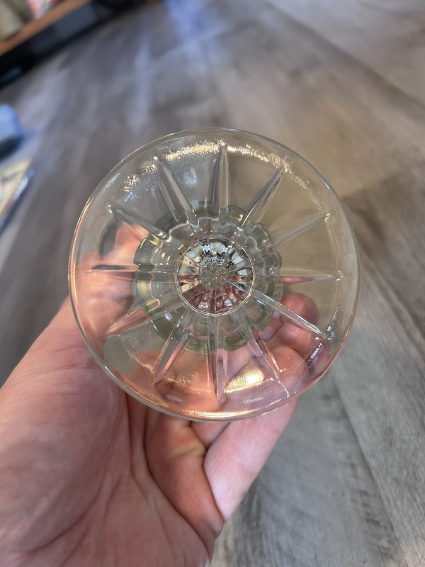7 Inch Crystal Glass Pedestal Flower Vase gallery