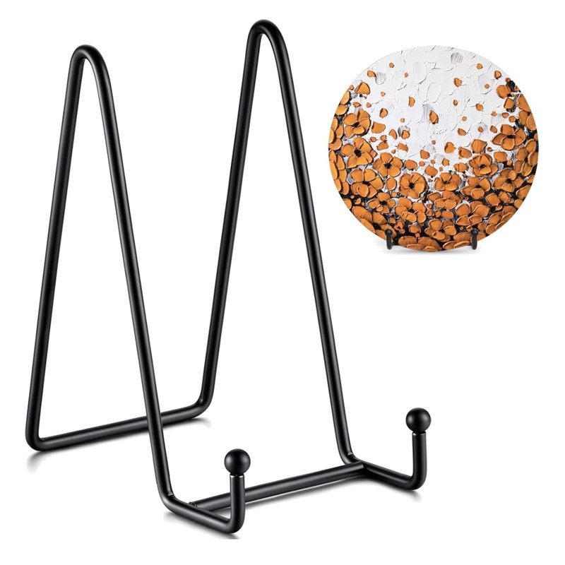 Plate Stands for Display – 6 Inch Stand + Metal Frame holder stand Picture, D…