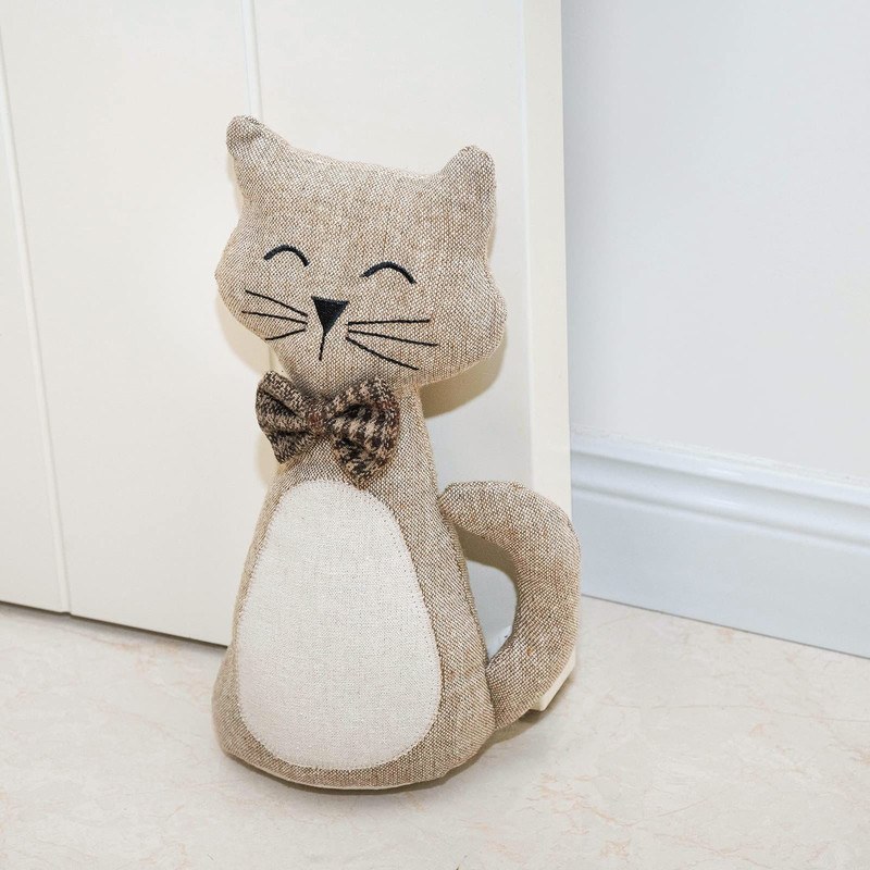 Marwood Cute Door Stopper Decorative Stops for Home and Office, Cat