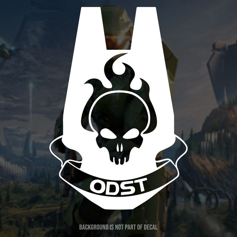 Halo 3 ODST Vinyl Decal Sticker