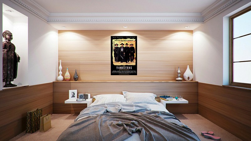 Tombstone - Movie Poster (Regular Style - Black Version) (Size: 24" X 36") gallery