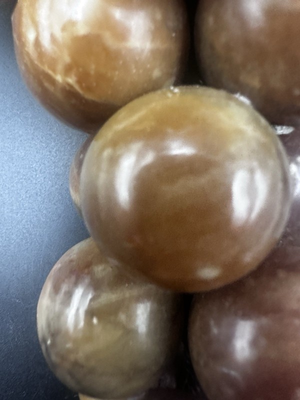 Vintage MCM ALABASTER MARBLE GRAPES CLUSTER BUNCH stone Fruit mid century gallery