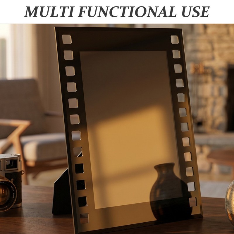 2 Pcs Photo Booth Pictures Holder Vintage Frame Prop Film Strip Movie gallery