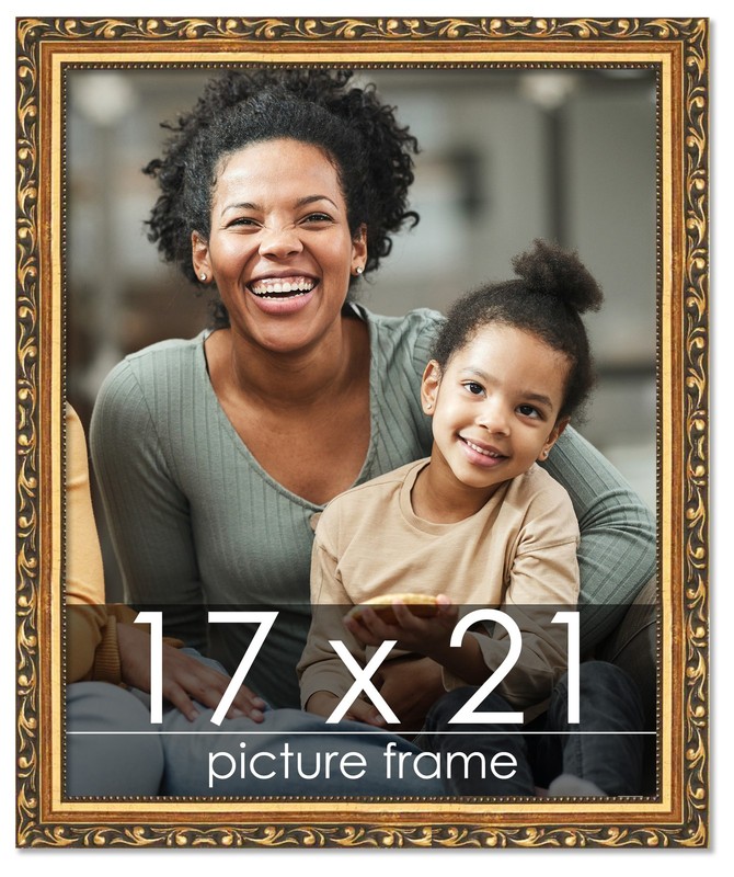 11x8 Wood Antique Frame with UV Acrylic, Available in 4 Finishes gallery