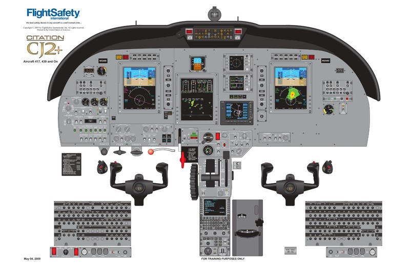 Cessna Citation CJ2+ Cockpit Poster 24in x 36in