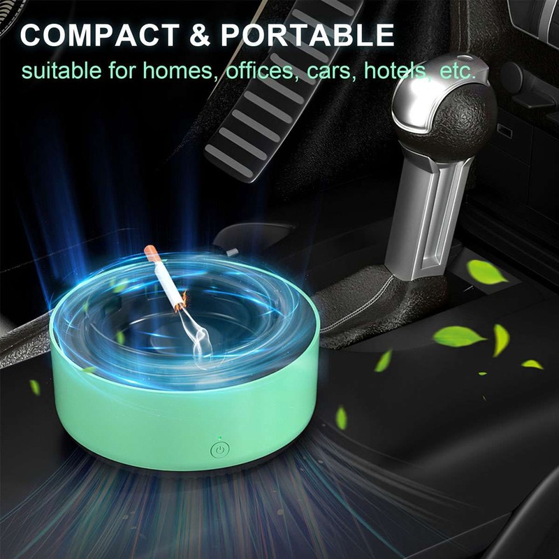 Smokeless Ashtray 2 in 1 Air Purifier Multifunctional Smokeless Ashtrays gallery