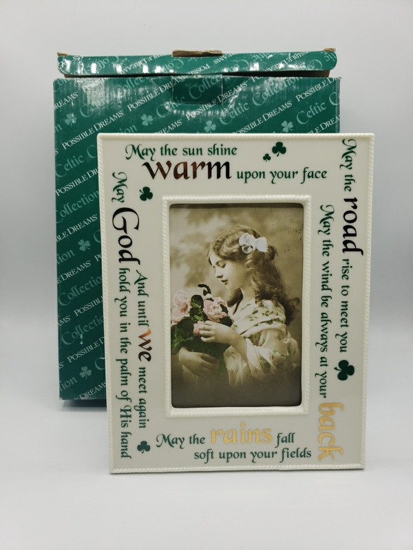 Possible Dreams Celtic Collection Picture Frame 3.5x5.5 Picture Size