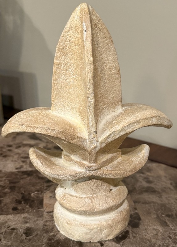 3 Piece Off White/Tan Decorative Home Decor. Used. Great Condition. Approx. 9in gallery