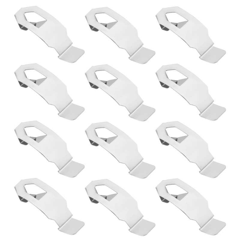 12PCS Photo Frame Clips Picture Hanger Fastener Artwork Back Plate Fixing Har…