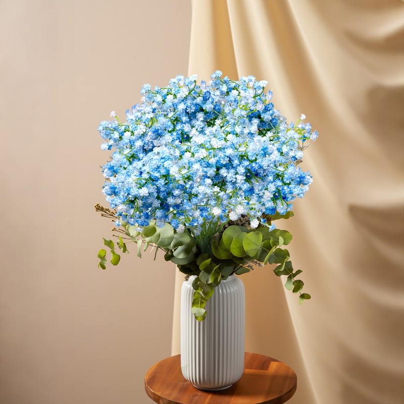 18Pcs Babys Breath Artificial Flower Gypsophila Real Touch Bouquet Party Decor gallery