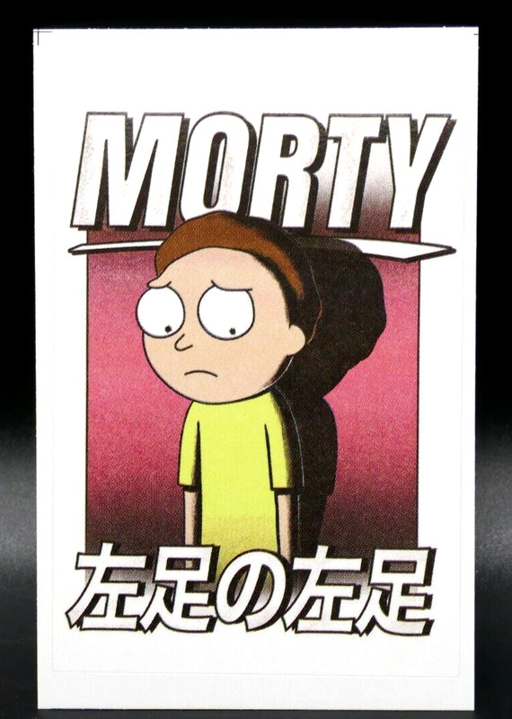 Rick and Morty Officially Licensed Sticker Vending Decal Cartoon Funny