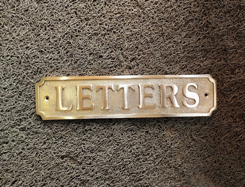Customized Brass Door Signs & Plaques - Custom language plaques gallery
