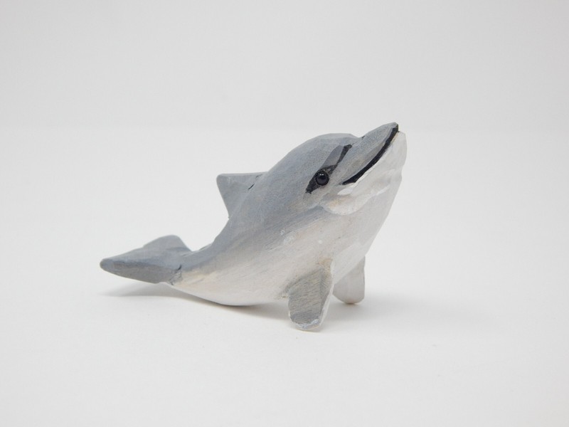 Dolphin Figure Miniature Statue Sea Sculpture Decor Garden Cake Topper gallery