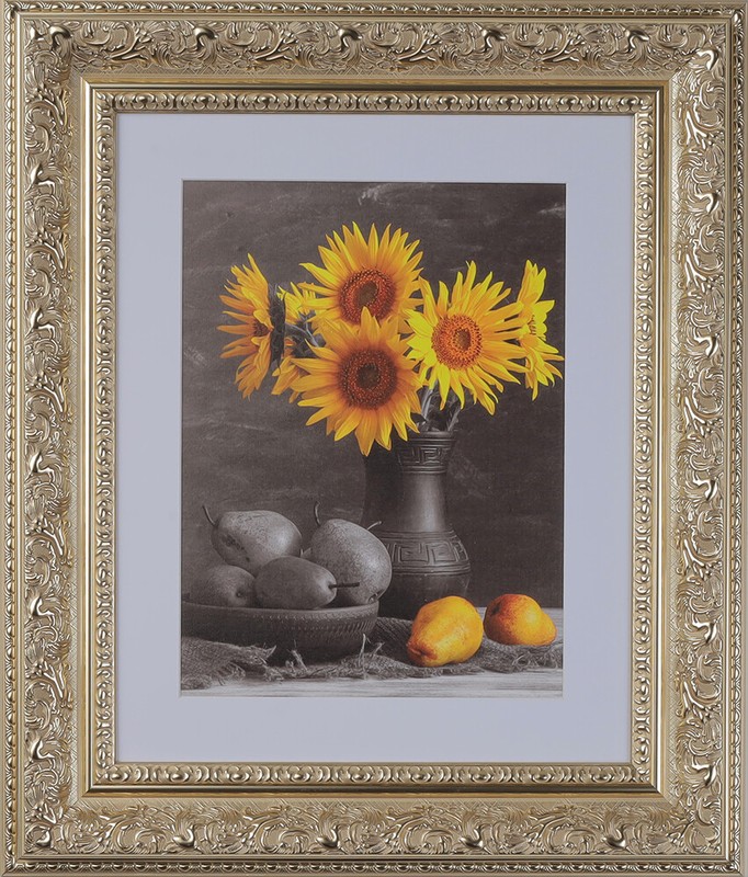 3-1/2″ Ornate Silver Picture Frame 11×14 12×18 16×20 24×36 30×40 36×36+ 3348A44