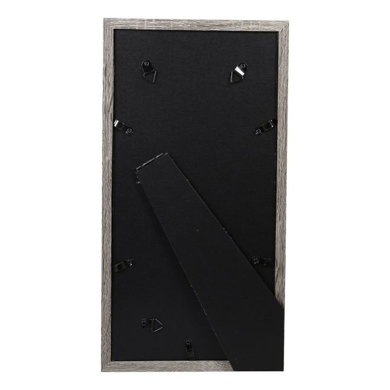 (2 pack) 4x6 Picture Frame – Rustic Gray Gallery 3 Photo Linear Program Wall gallery