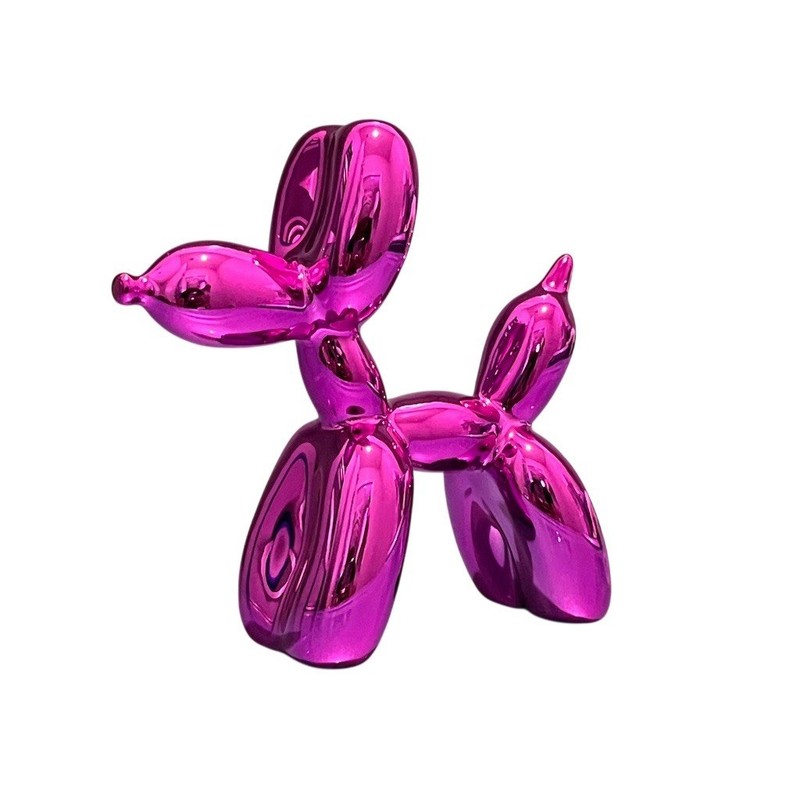 Y2k Resin Balloon Dog Figurine Decor Statuette Purple Pop Art Tabletop Gift gallery