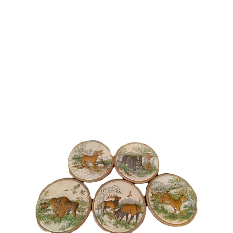 Wildlife Wall Plague Wall Art Animal Are Stuffed Wall Decor