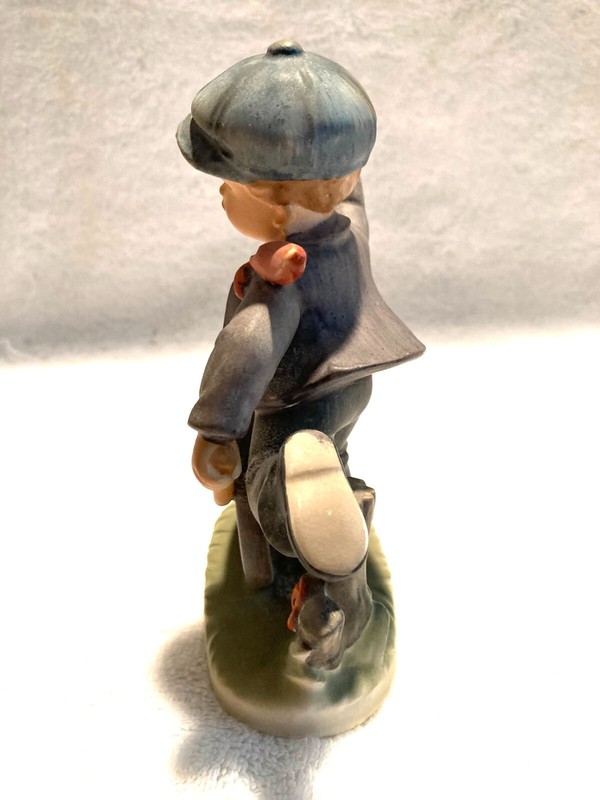 NAPCOWARE Boy With Hoop 5 3/4" x 3 1/4" x 2" Japan # C8836 gallery