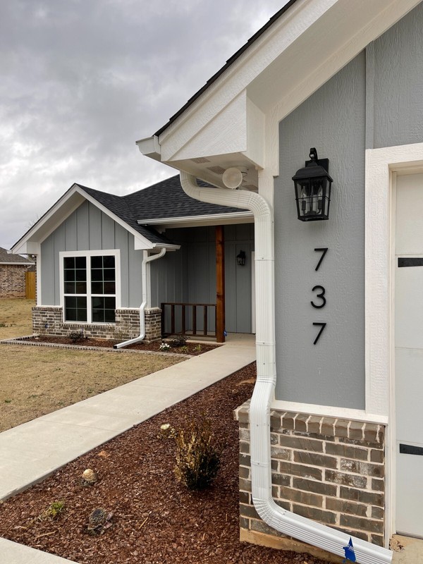 5 inch Modern House Address Numbers Letters, color choices