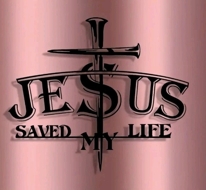 Jesus Saved My Life , Metal Sign gallery