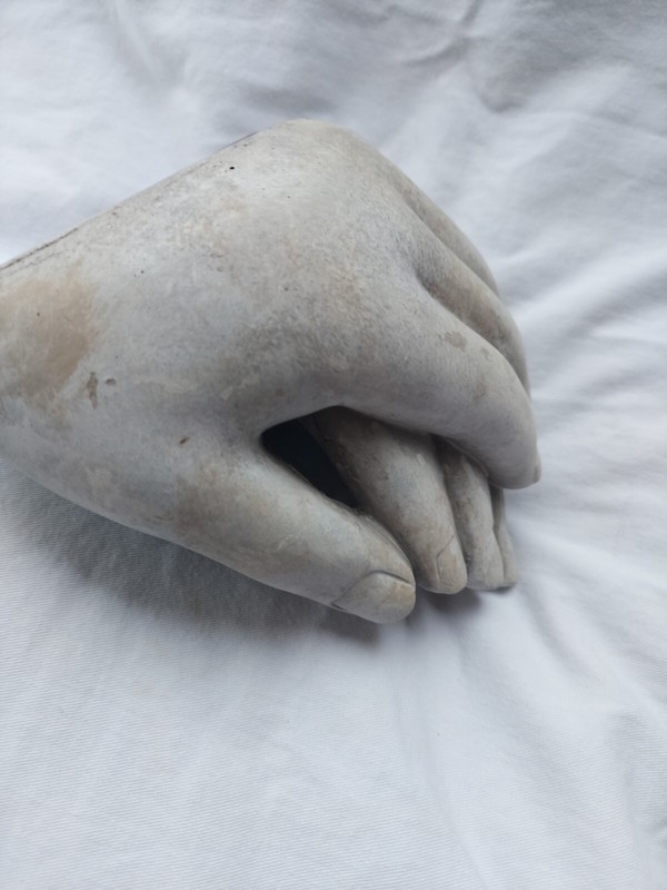 Hand,Coin/ Key Holder. Candle Holder. Conversation Piece. gallery