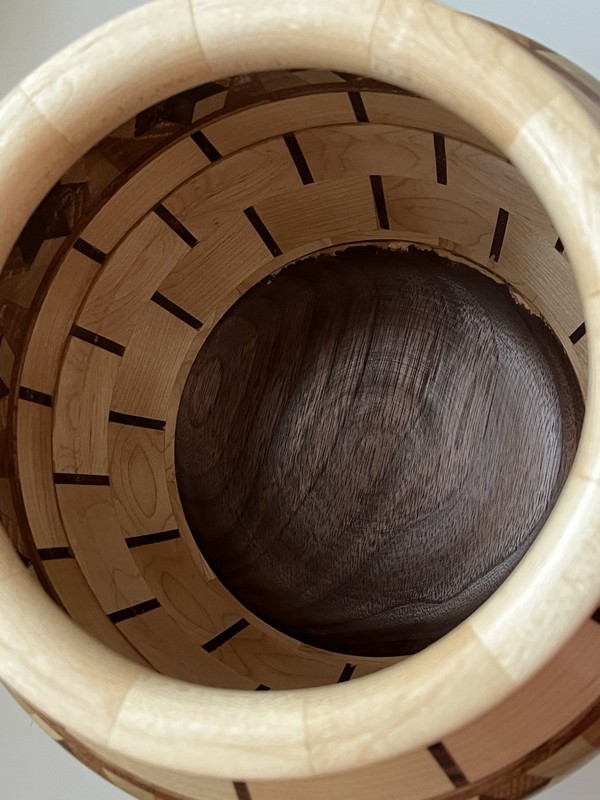 Beautiful segmented vase, Handmade beautiful desing gallery
