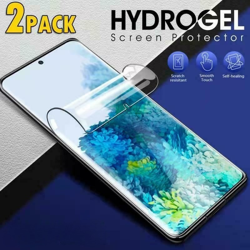 2PCS HYDROGEL Screen Protector Samsung Galaxy S21 S20 S10 S22 S23 S24 S25 ULTRA