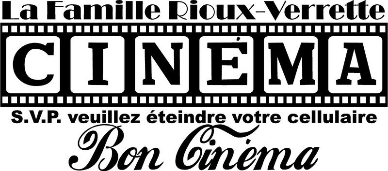 Cinema Theatre customized sign home movie theater vinyl wall decor mural decal gallery